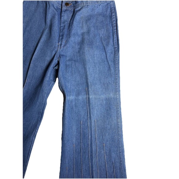 NWT TRUE VINTAGE Saturday's Generation Denim Jeans Flare Leg Ladies 32 60's 70's - Picture 5 of 15